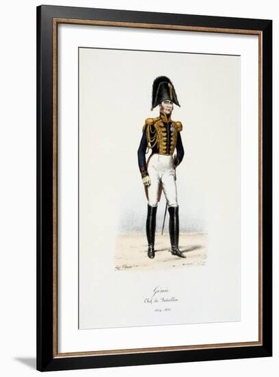 Génie, Chef De Bataillon, 1814-30-Eugene Titeux-Framed Giclee Print