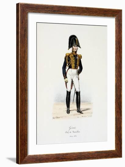 Génie, Chef De Bataillon, 1814-30-Eugene Titeux-Framed Giclee Print