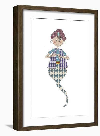 Genie-Effie Zafiropoulou-Framed Giclee Print