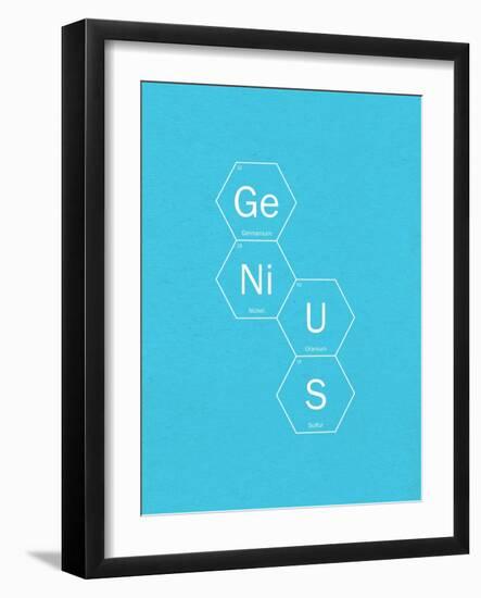 Genius-Ali Michael-Framed Giclee Print