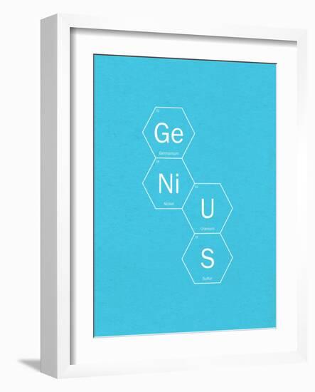 Genius-Ali Michael-Framed Giclee Print