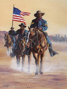 Buffalo Soldiers by Geno Peoples