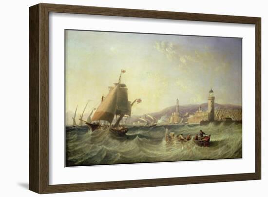 Genoa, 1862-John Wilson Carmichael-Framed Giclee Print