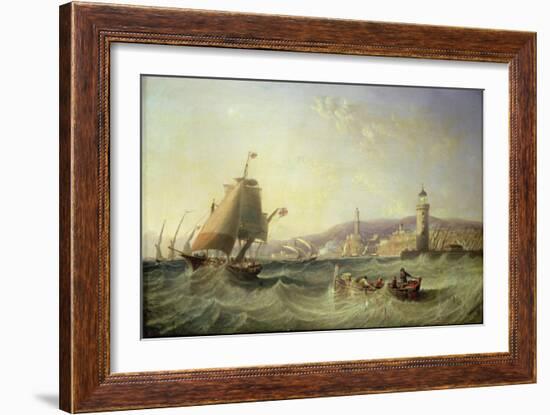 Genoa, 1862-John Wilson Carmichael-Framed Giclee Print