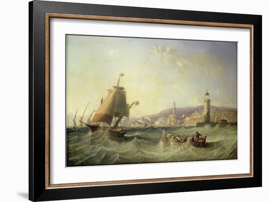 Genoa, 1862-John Wilson Carmichael-Framed Giclee Print