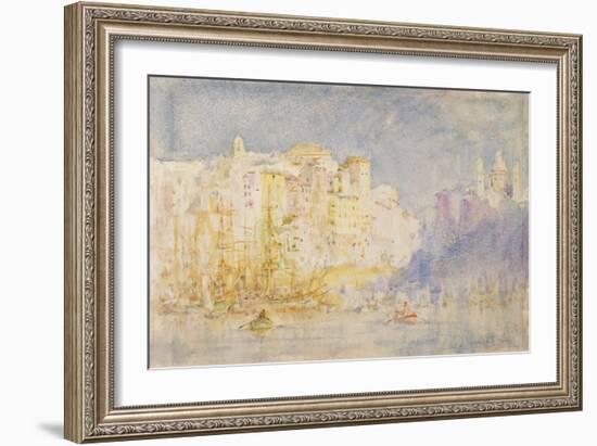 Genoa, 1912-Henry Scott Tuke-Framed Giclee Print