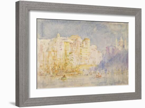 Genoa, 1912-Henry Scott Tuke-Framed Giclee Print