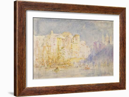 Genoa, 1912-Henry Scott Tuke-Framed Giclee Print