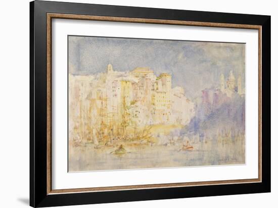 Genoa, 1912-Henry Scott Tuke-Framed Giclee Print