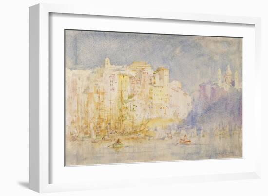 Genoa, 1912-Henry Scott Tuke-Framed Giclee Print