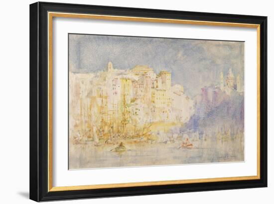 Genoa, 1912-Henry Scott Tuke-Framed Giclee Print