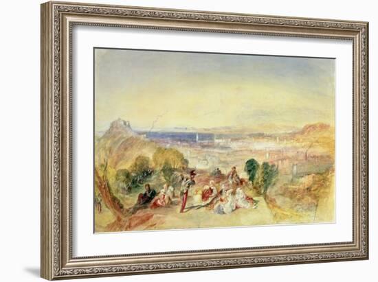 Genoa, C.1850-51-J. M. W. Turner-Framed Giclee Print