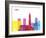 Genoa Skyline Pop-paulrommer-Framed Art Print