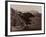 Genova: Fishing Boat on the Beach of Nevi, 1870-80-August Alfred Noack-Framed Photographic Print