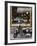 Genovese Coffee and Vespa, Little Collins Street, Melbourne, Victoria, Australia-David Wall-Framed Photographic Print