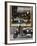 Genovese Coffee and Vespa, Little Collins Street, Melbourne, Victoria, Australia-David Wall-Framed Photographic Print