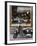 Genovese Coffee and Vespa, Little Collins Street, Melbourne, Victoria, Australia-David Wall-Framed Photographic Print