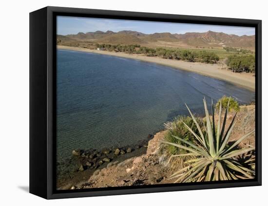 Genoveses Beach, Cabo De Gata, Almeria, Andalucia, Spain, Europe-Marco Cristofori-Framed Premier Image Canvas