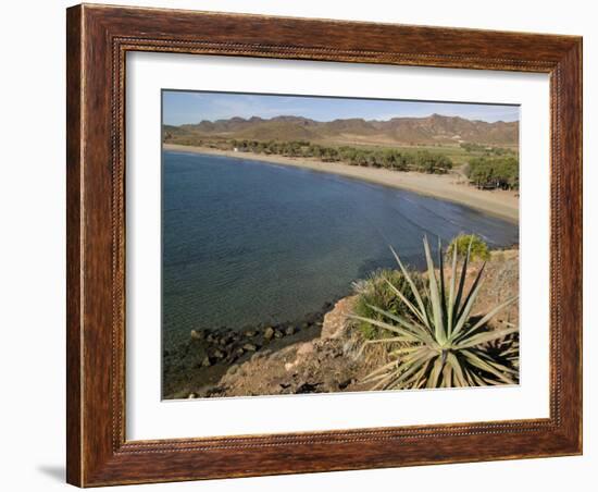 Genoveses Beach, Cabo De Gata, Almeria, Andalucia, Spain, Europe-Marco Cristofori-Framed Photographic Print