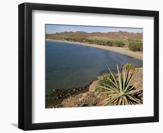 Genoveses Beach, Cabo De Gata, Almeria, Andalucia, Spain, Europe-Marco Cristofori-Framed Photographic Print