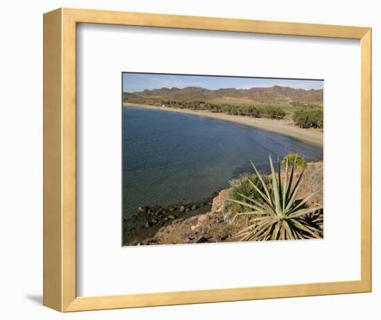 Genoveses Beach, Cabo De Gata, Almeria, Andalucia, Spain, Europe-Marco Cristofori-Framed Photographic Print
