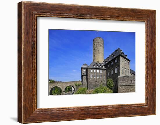 Genoveva Castle, Mayen, Eifel, Rhineland-Palatinate, Germany, Europe-Hans-Peter Merten-Framed Photographic Print