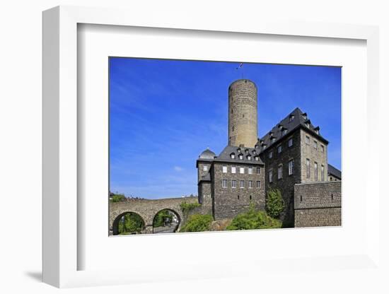 Genoveva Castle, Mayen, Eifel, Rhineland-Palatinate, Germany, Europe-Hans-Peter Merten-Framed Photographic Print