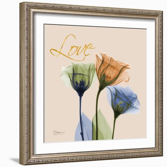 Gentian Love-Albert Koetsier-Framed Photo