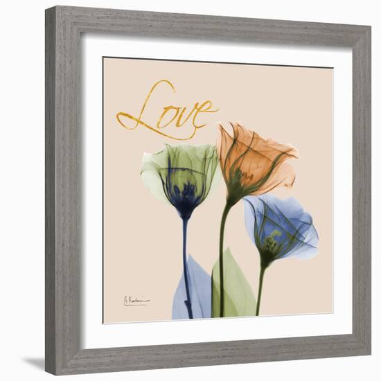 Gentian Love-Albert Koetsier-Framed Photo