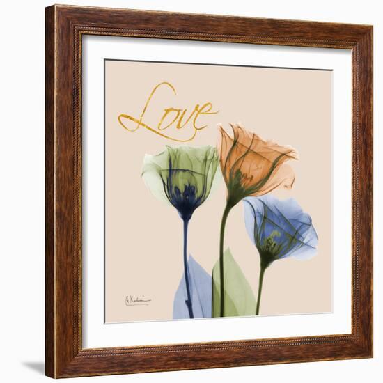 Gentian Love-Albert Koetsier-Framed Photo