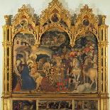 Adoration of the Magi (The Strozzi Altarpiec), (Detai1), 1423-Gentile da Fabriano-Photographic Print
