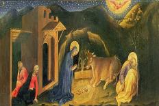 Adoration of the Magi Altarpiece, Left Hand Predella of the Nativity, 1423 (Tempera on Panel)-Gentile Da Fabriano-Giclee Print