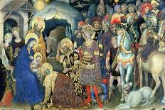 The Adoration of the Magi, Detail of Virgin and Child with Three Kings, 1423-Gentile Da Fabriano-Giclee Print