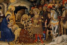 Adoration of the Magi, 1423-Gentile da Fabriano-Framed Giclee Print