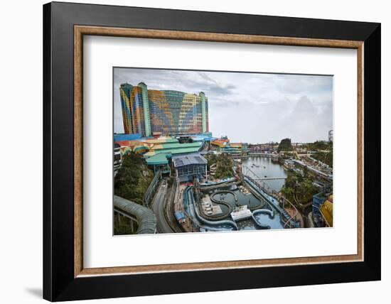 Genting highlands, fun fair in the middle of the jungle in Malaysia-Rasmus Kaessmann-Framed Photographic Print