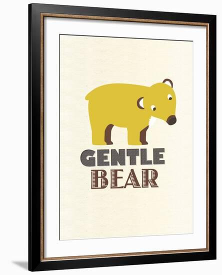 Gentle Bear-Sophie Ledesma-Framed Giclee Print