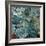 Gentle Blue Frosted Leafes in the Forest-Alaya Gadeh-Framed Photographic Print