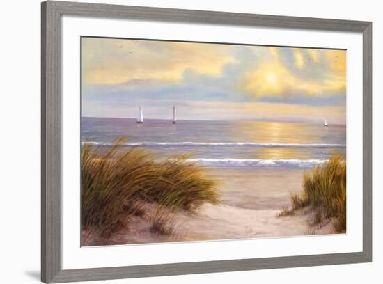 Gentle Breeze-Diane Romanello-Framed Art Print