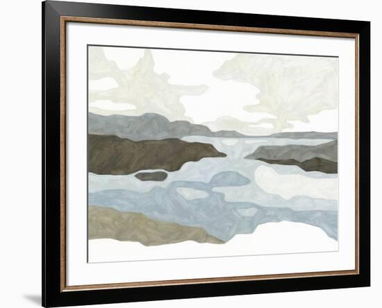 Gentle Calm - Coast-Maja Gunnarsdottir-Framed Giclee Print