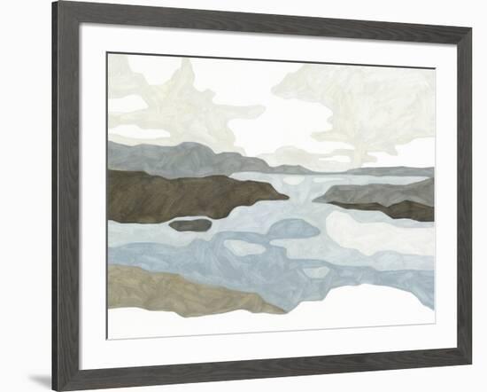 Gentle Calm - Coast-Maja Gunnarsdottir-Framed Giclee Print