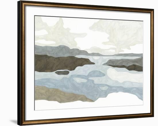 Gentle Calm - Coast-Maja Gunnarsdottir-Framed Giclee Print