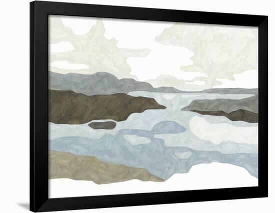 Gentle Calm - Coast-Maja Gunnarsdottir-Framed Giclee Print