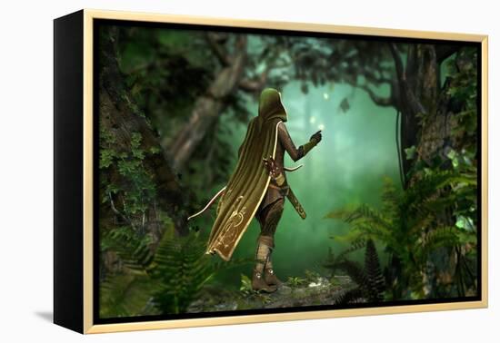 Gentle Hunter-Atelier Sommerland-Framed Stretched Canvas