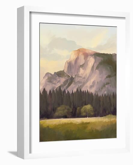 Gentle Mountain-Aria Ellis-Framed Giclee Print