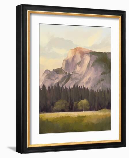 Gentle Mountain-Aria Ellis-Framed Giclee Print