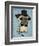 Gentle Pug-Barruf-Framed Art Print