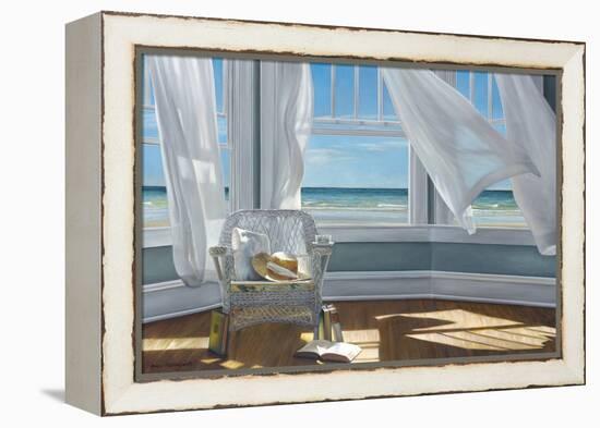 Gentle Reader-Karen Hollingsworth-Framed Stretched Canvas