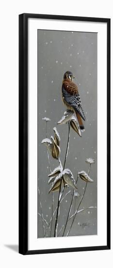 Gentle Snowfall - Kestrel-Wilhelm Goebel-Framed Giclee Print