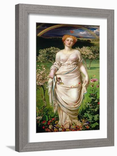 Gentle Spring, 19th Century-Anthony Frederick Augustus Sandys-Framed Giclee Print