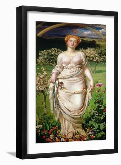 Gentle Spring, 19th Century-Anthony Frederick Augustus Sandys-Framed Giclee Print